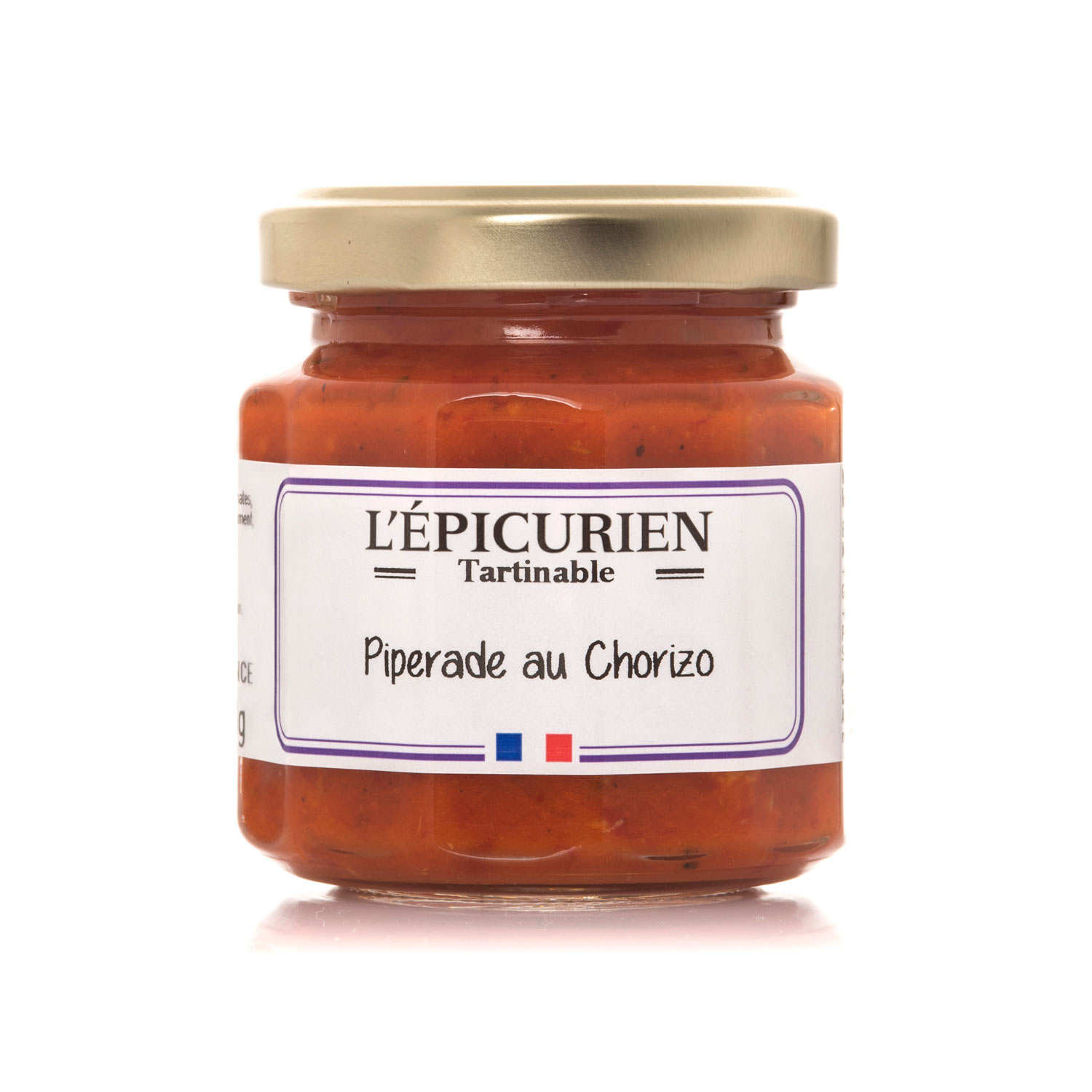 Piperade au chorizo à tartiner