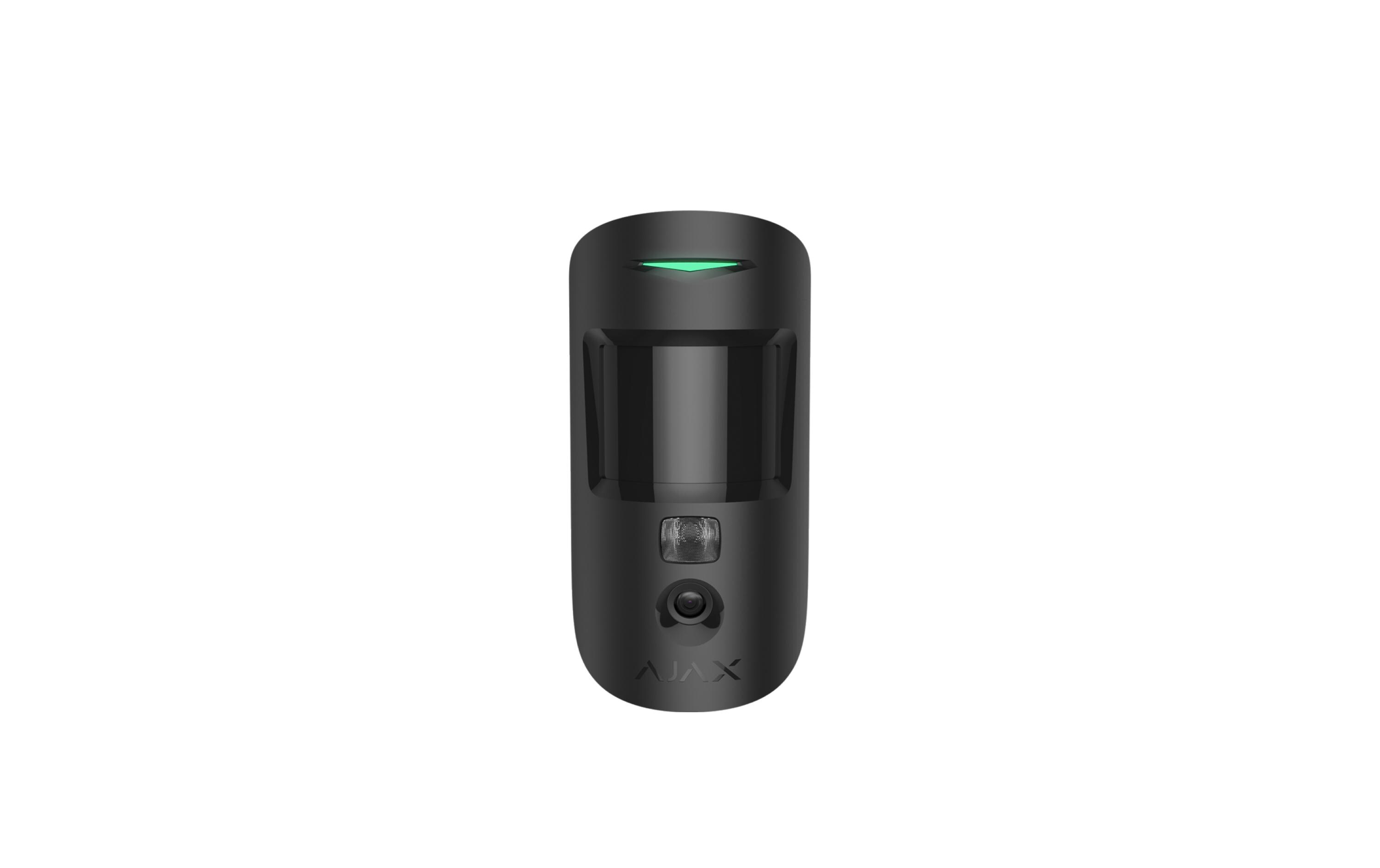 Baseline MotionCam Jeweller Schwarz<br>Kabelloser IR-Bewegungsmelder mit Funktion «Foto nach Alarm»