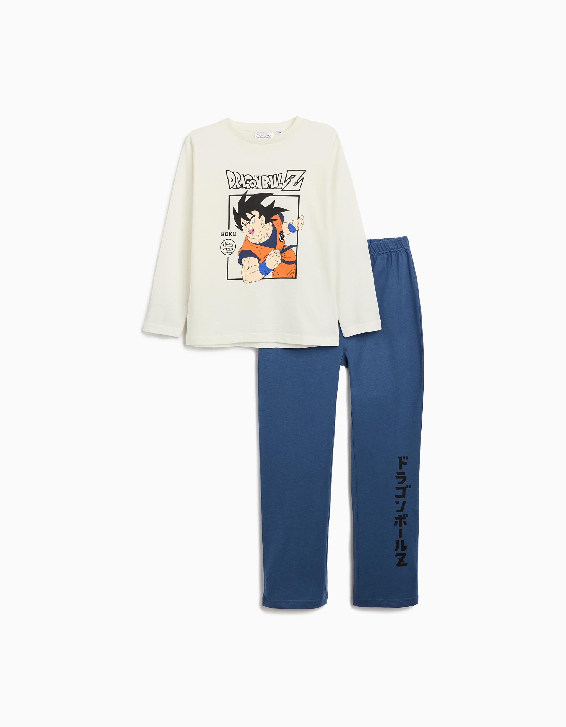 Pijama 'Goku', Menino, Branco