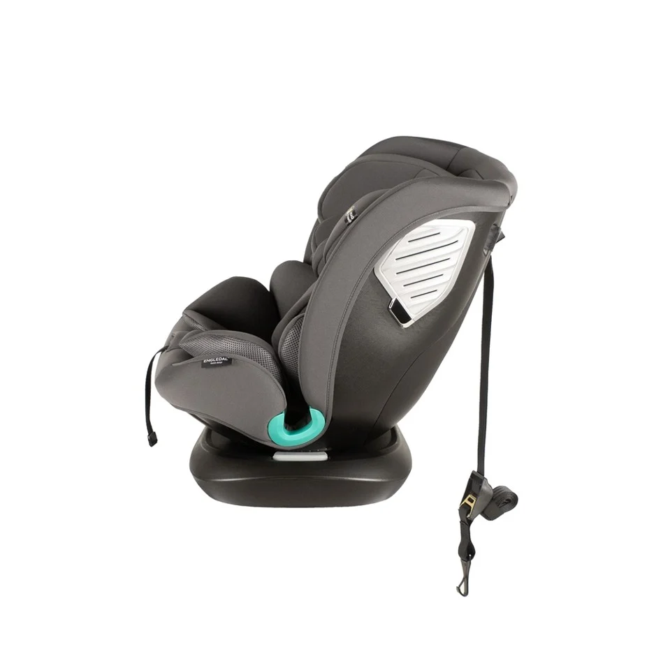 Engledal - Autostol 360 m. IsoFix - Gruppe 0+ - Malik - Sort/Grå
