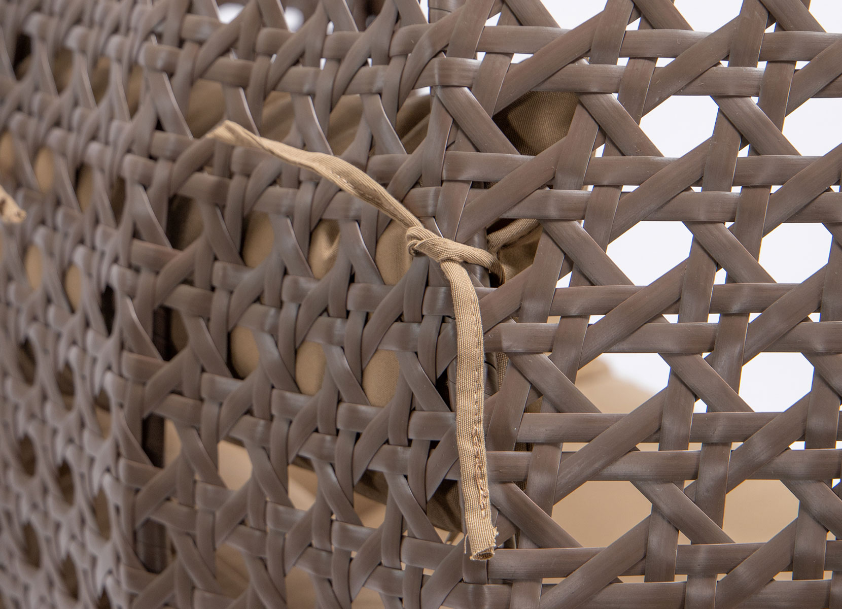 Home Deluxe TWIN Polyrattan-Hängesessel für 2 Personen Braun