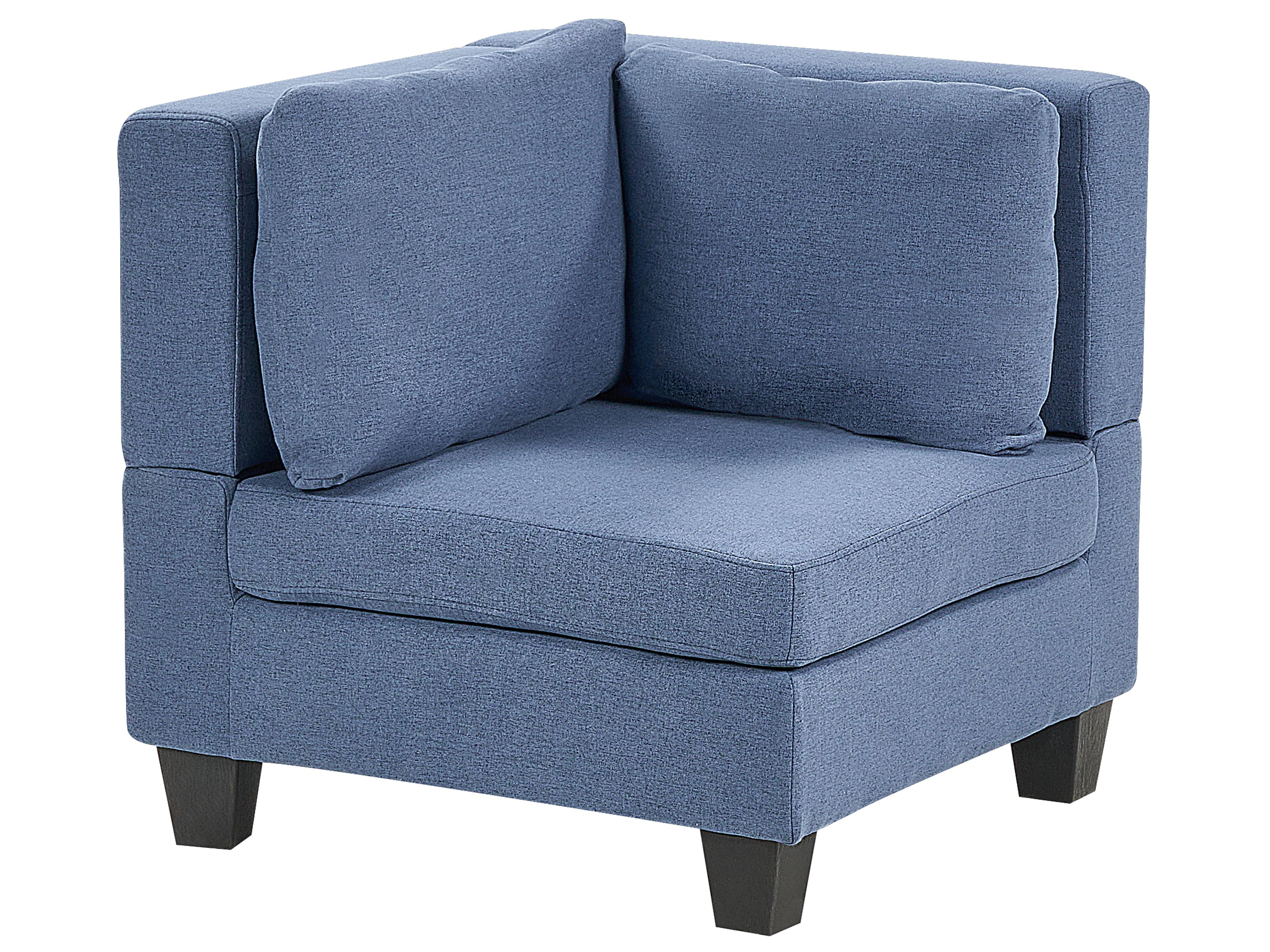 Hoekmodule UNSTAD Stof Blauw