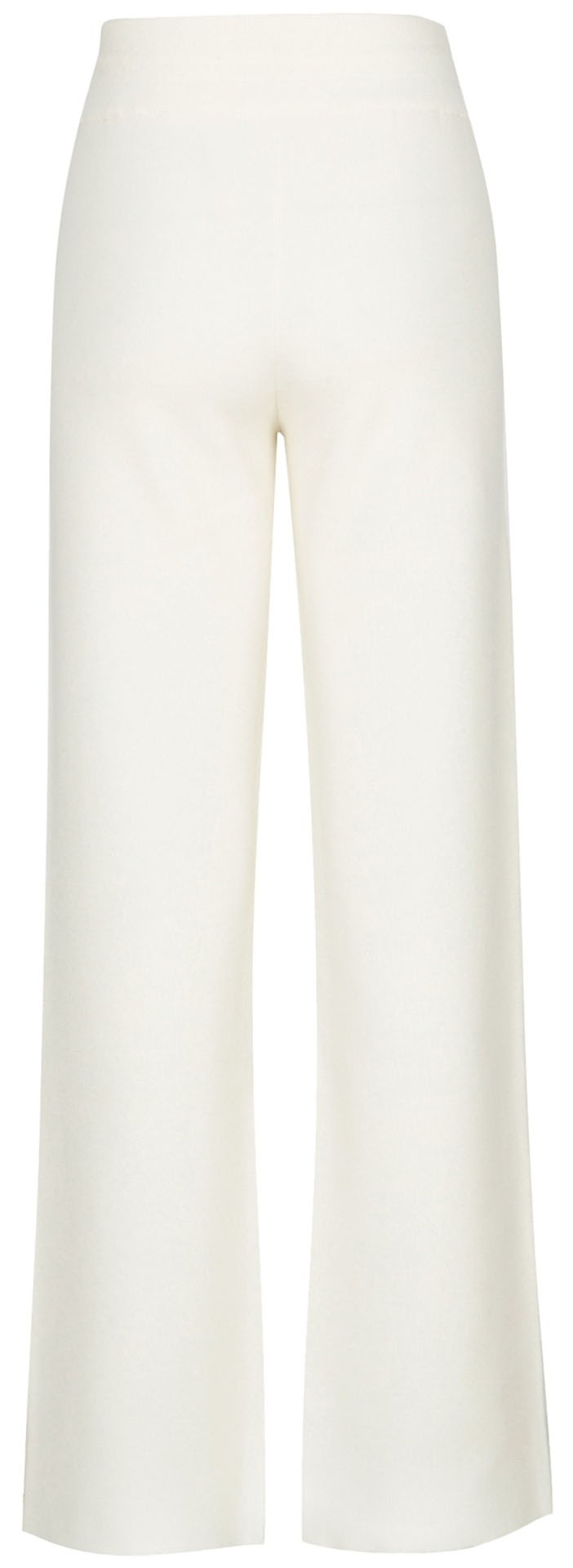 Hemsedal Knitted Flare Pants Dame White Swan