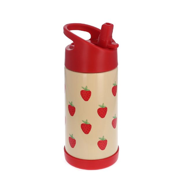 Gourde isotherme fraises - 300ml Pause goûter