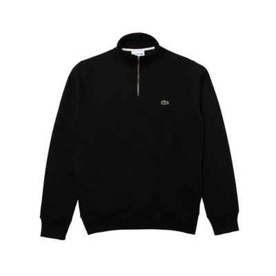 Sweatshirt zippé homme interlock col montant LACOSTE
