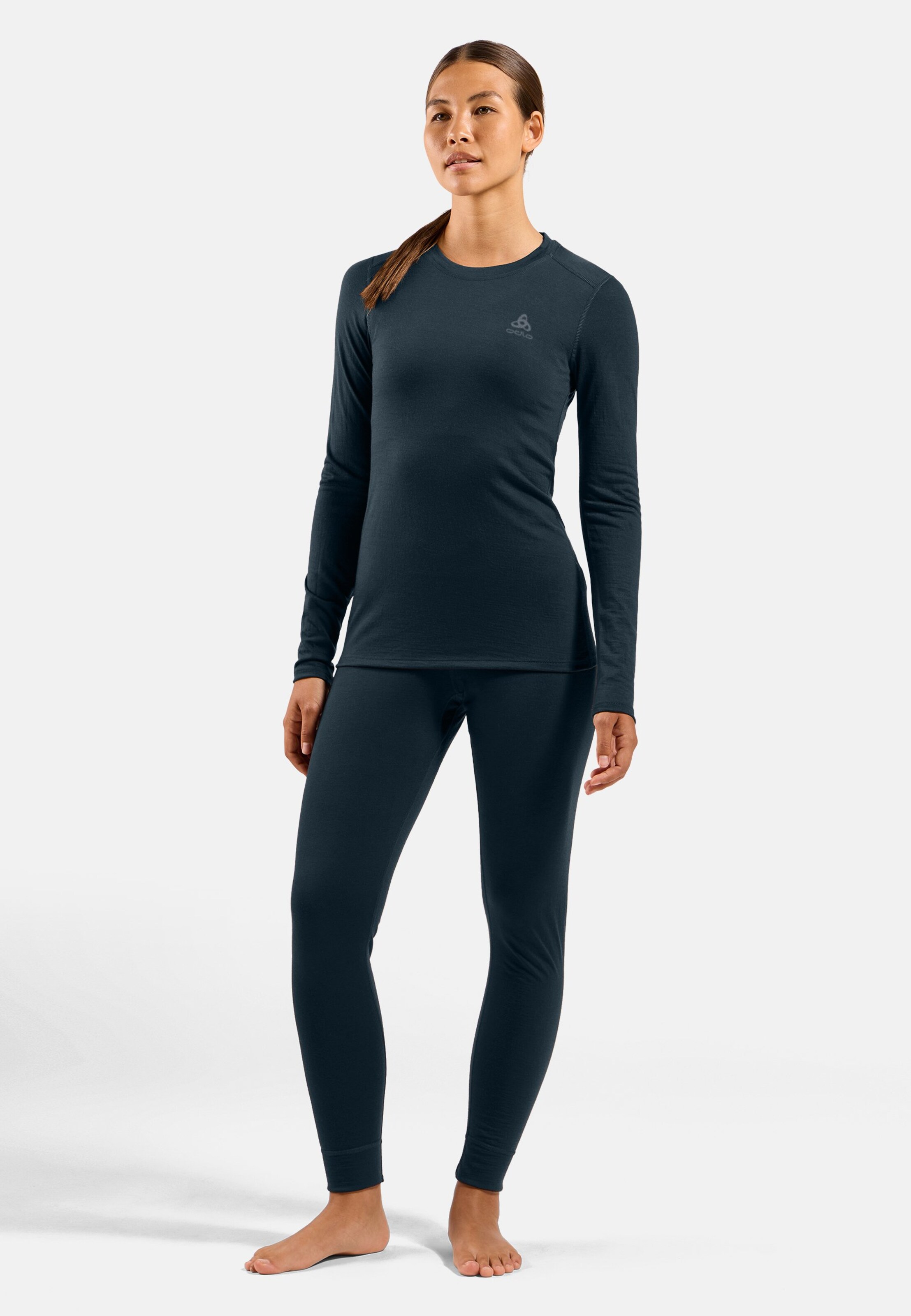 Natural Merino 200 Base Layer Tights in dark sapphire