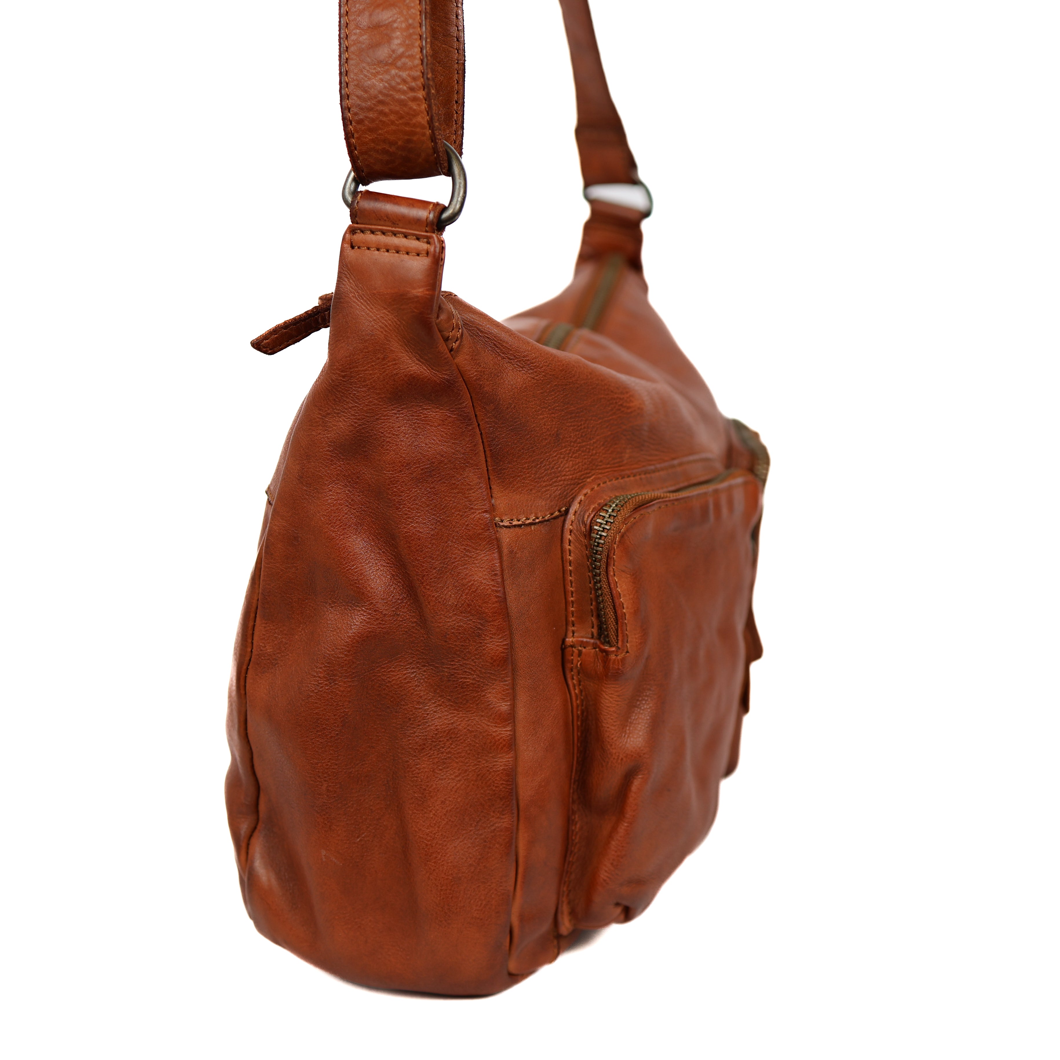 Schoudertas 'Fay' cognac COGNAC