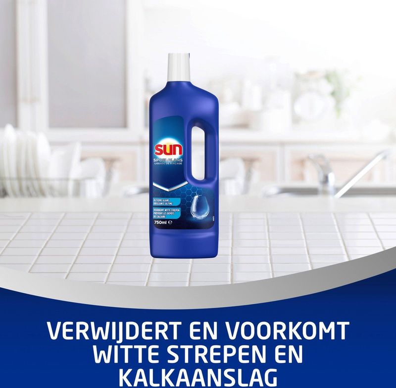 Sun - Spoelglans - 750 ml - Vaatwasmiddel