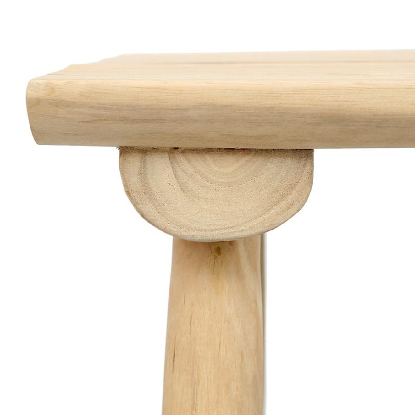 Bazar Bizar Tabouret de bar Island beige - D.35xH.75 cm