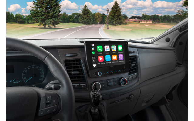 Xzent X-F285 Infotainer / Mediencenter / DAB Tuner für Ford Transit 9 Zoll