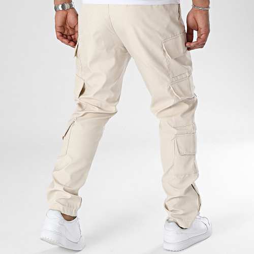 Pantalon Cargo Beige Clair