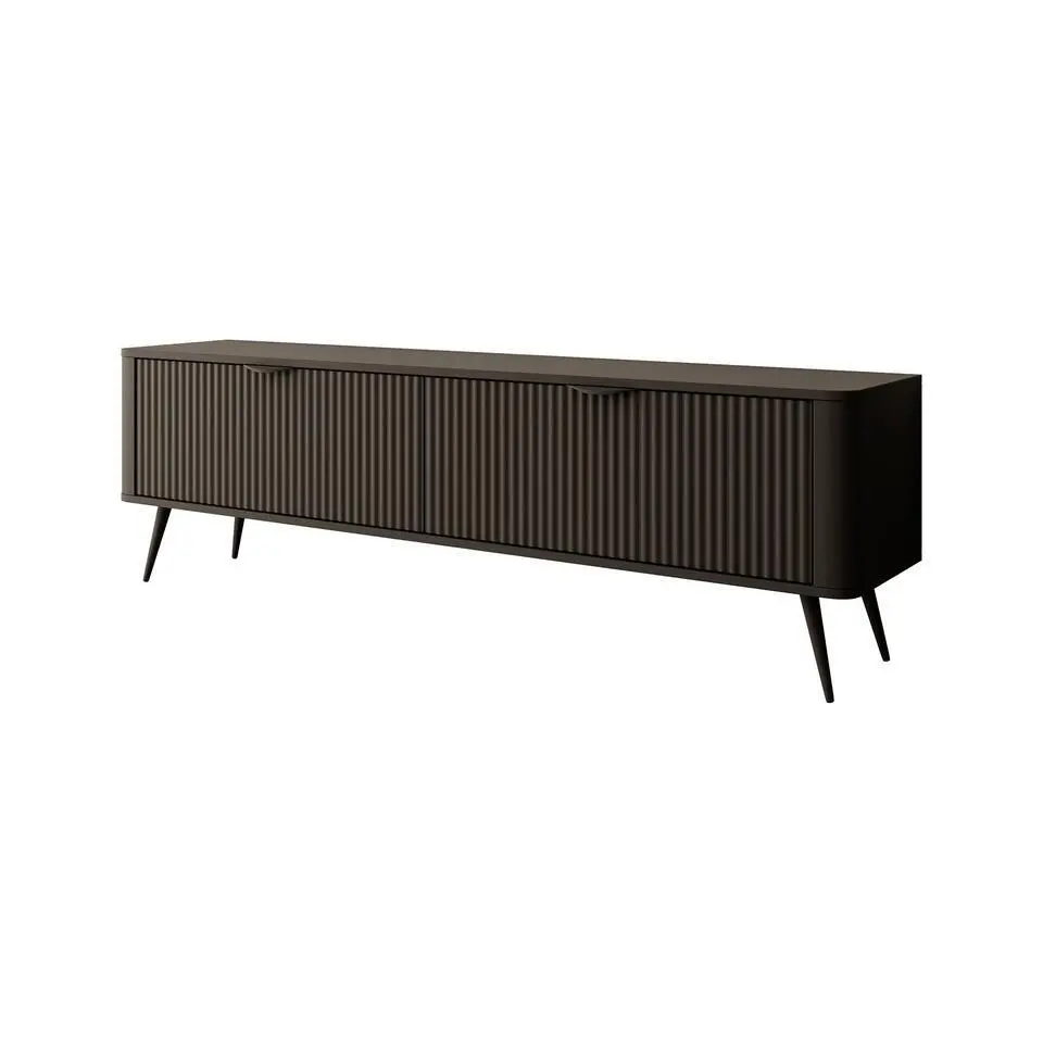 Meubella - TV-Meubel Lima - Zwart - 163 cm