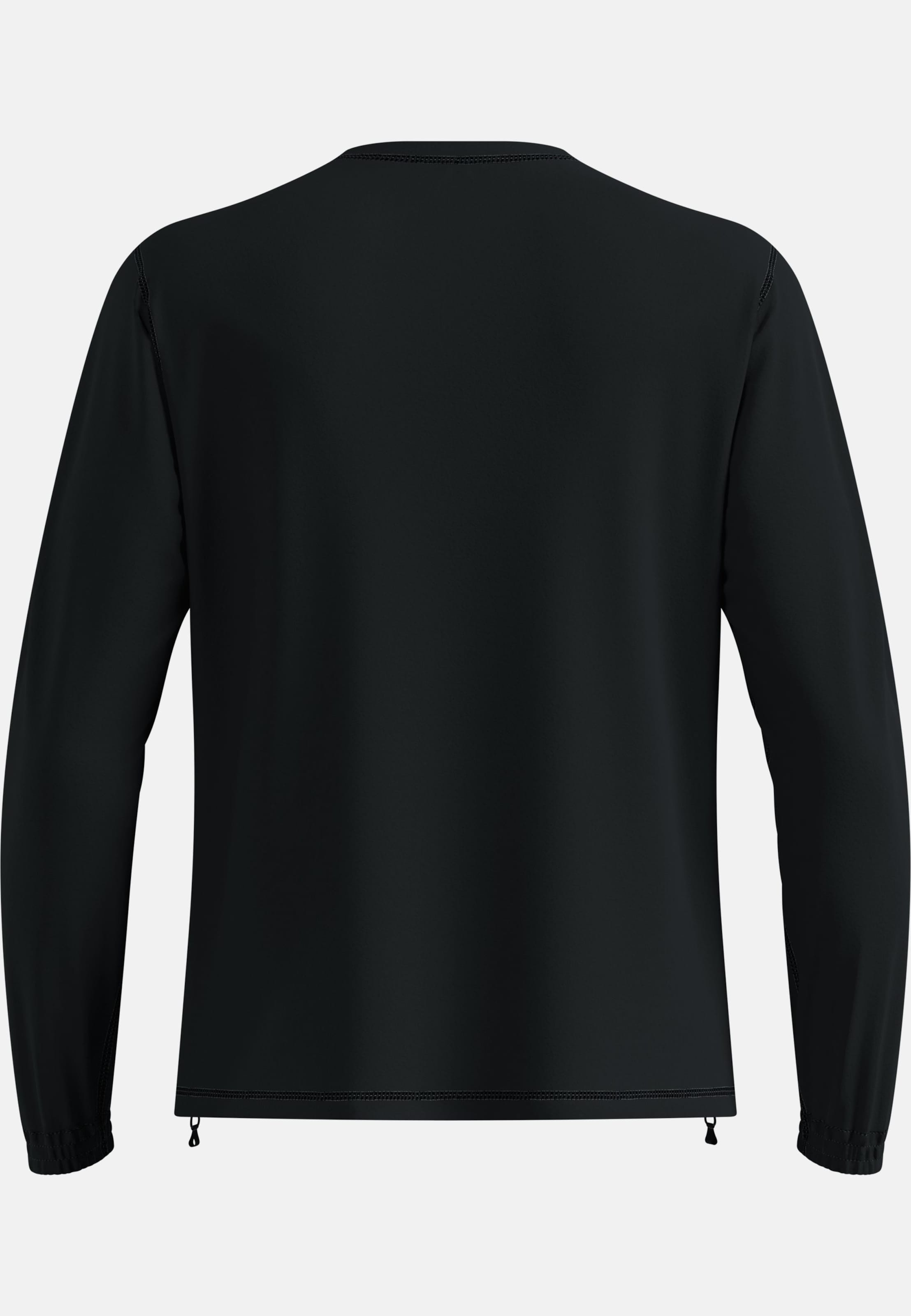 Klassischer Essentials Multisport Mid Layer aus Fleece mit Rundhalsausschnitt in black