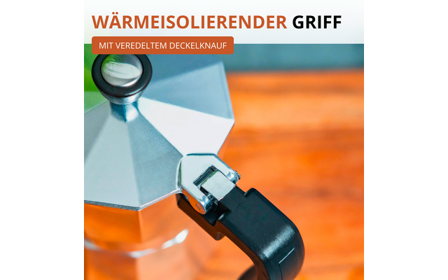 Westmark Brasilia Espressokocher geeignet für 6 Tassen