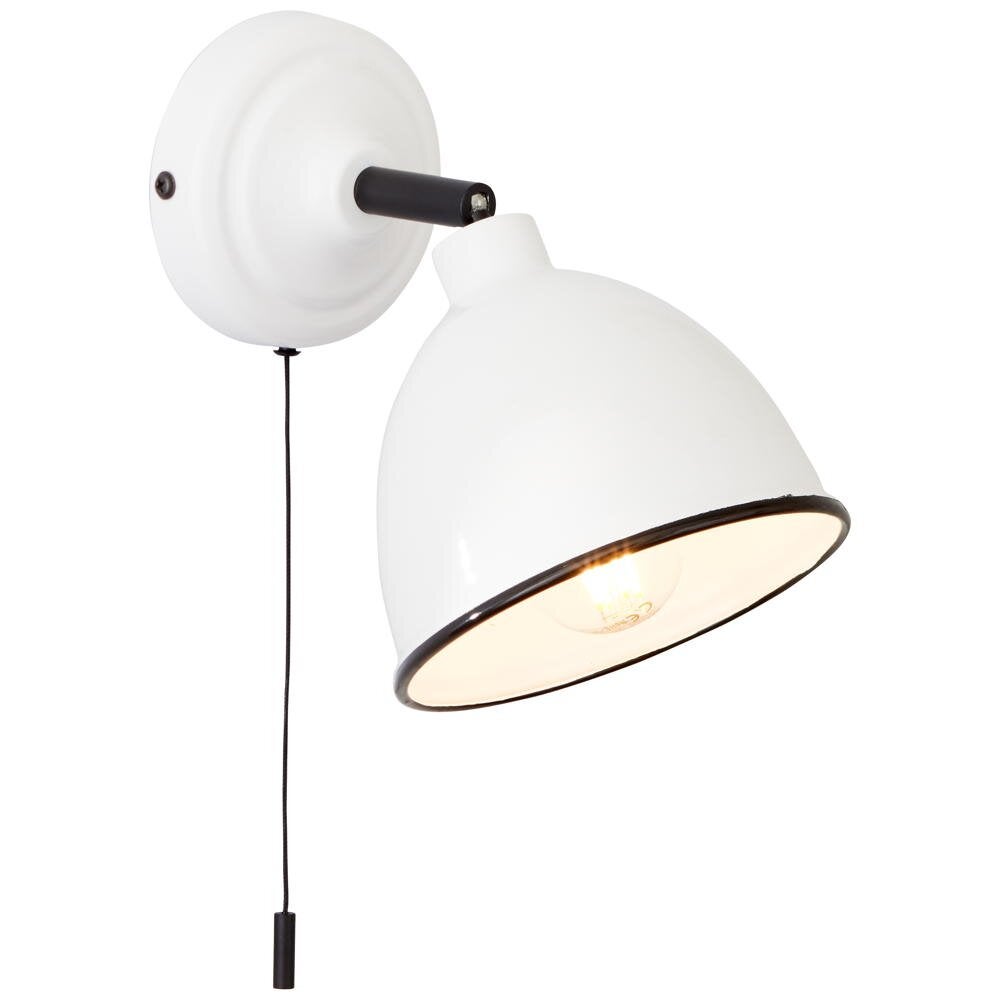 Telio wandlamp in wit E14