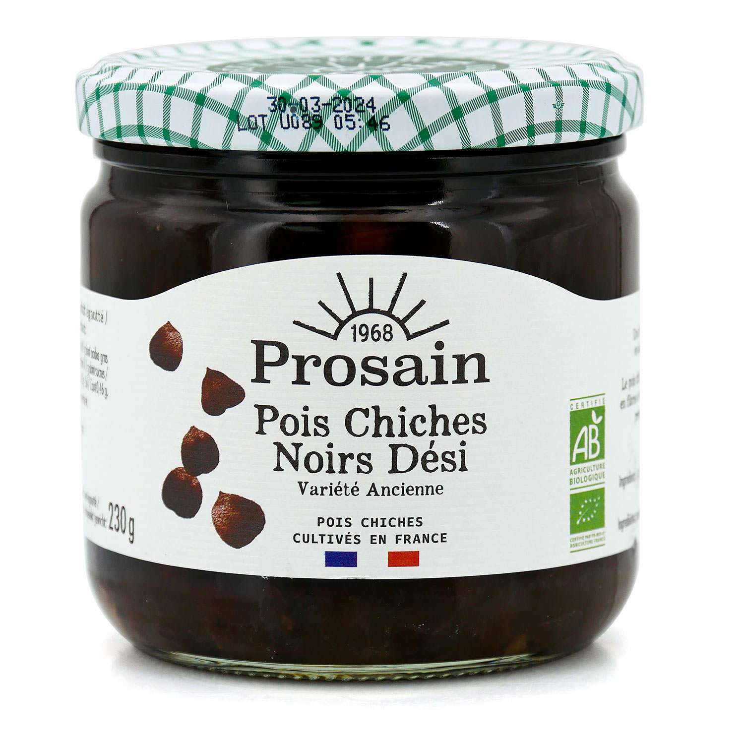 Pois chiche noirs dési bio