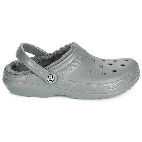 Crocs - CLASSIC LINED CLOG Gris