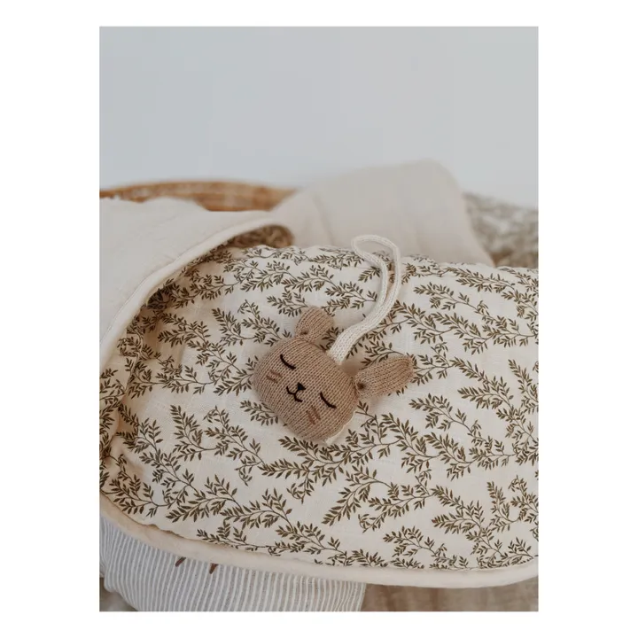 Main Sauvage Hochet à suspendre Lapin | Beige