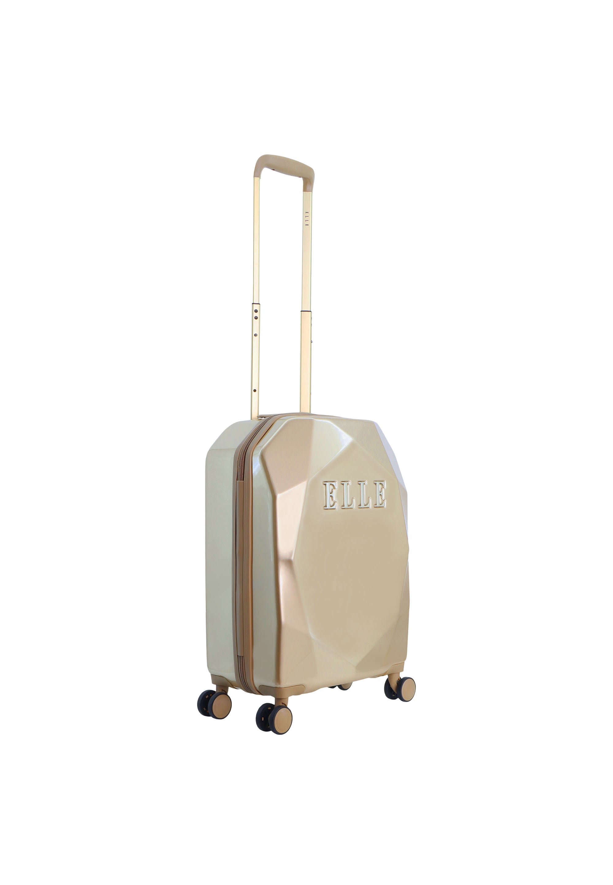 ELLE Diamond 56.5 cm reiskoffer - Taupe