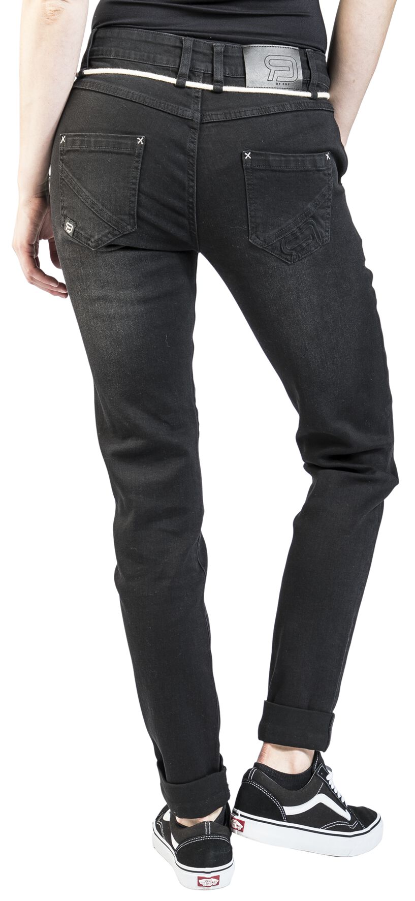 Pantalon confortable avec poches fendues | RED by EMP Jean
