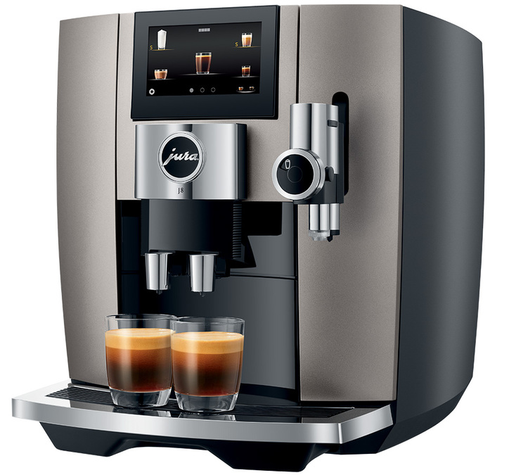 JURA J8 Midnight Silver Garantie 3 ans Coloris:Midnight Silver