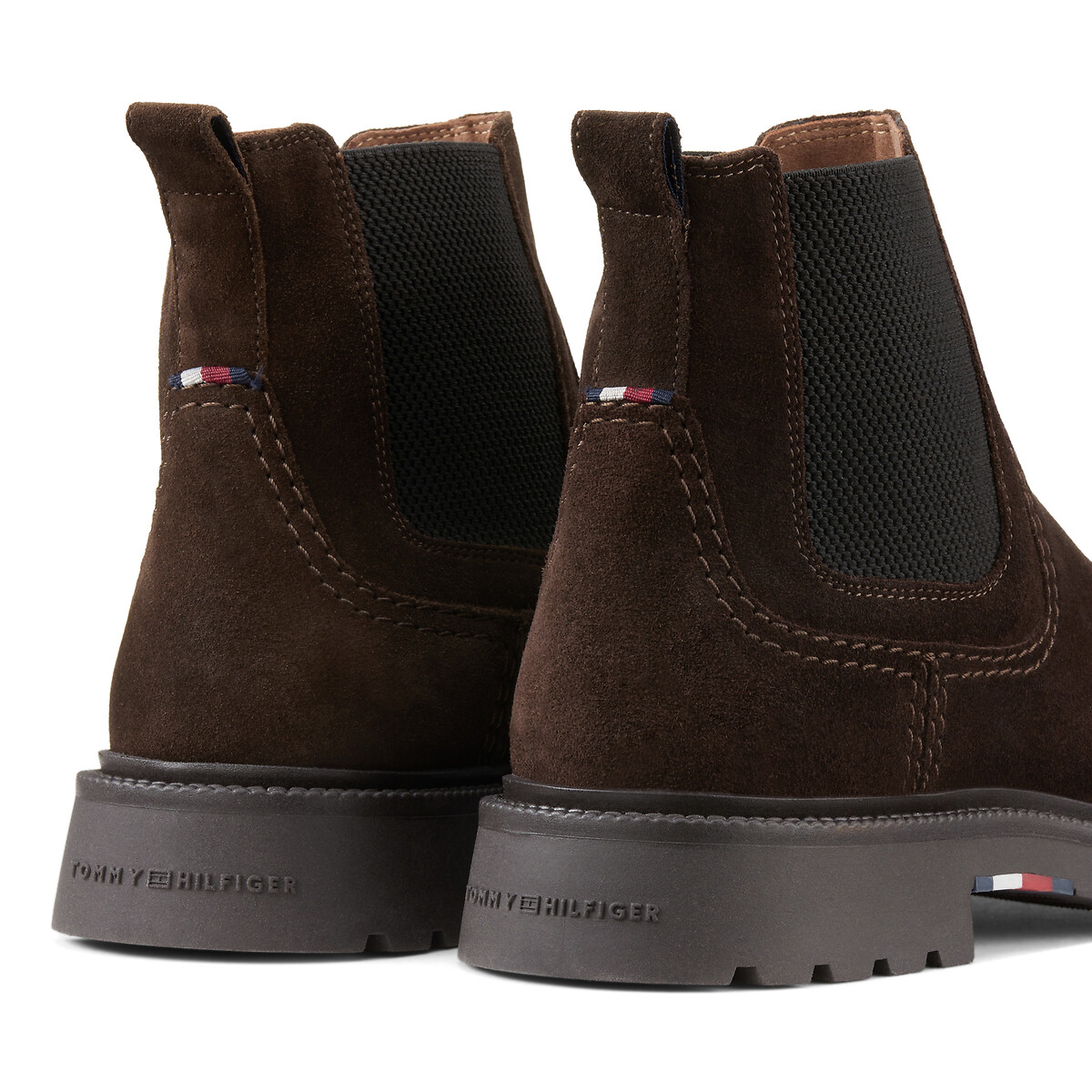 TOMMY HILFIGER<br>Botas Chelsea em camurça