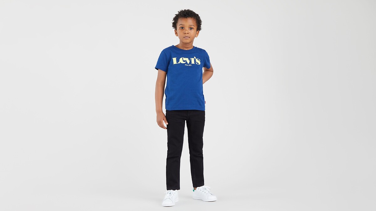 Calça jeans skinny infantil Levi's, modelo 510