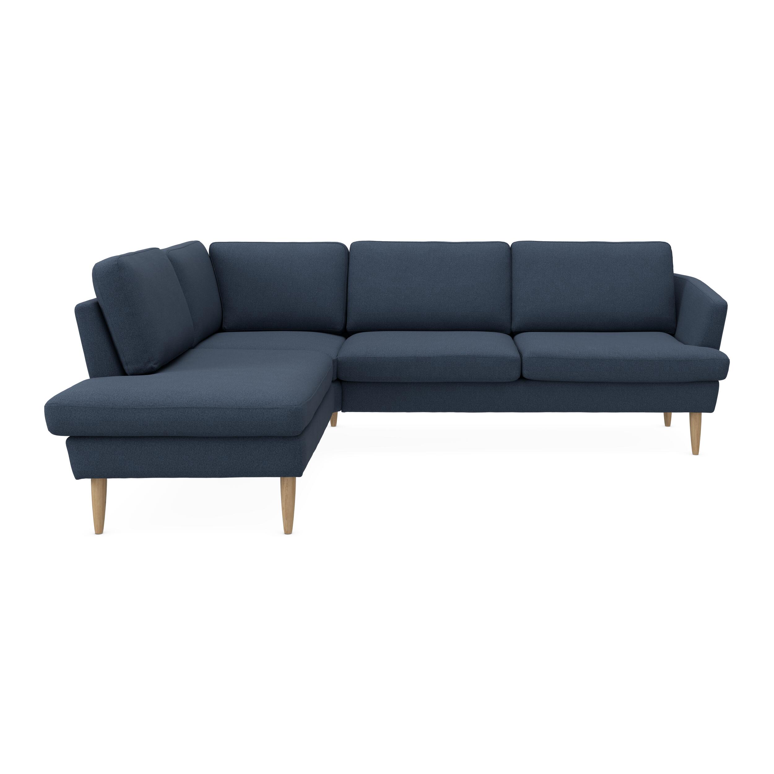 Timian venstrevendt hjørnesofa med pufafslutning