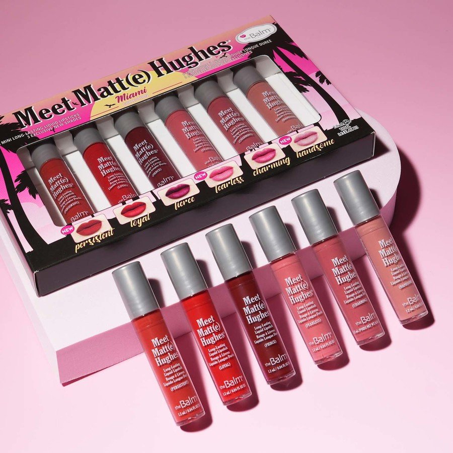 theBalm Meet Matte Hughes Miami Kit 6pcs