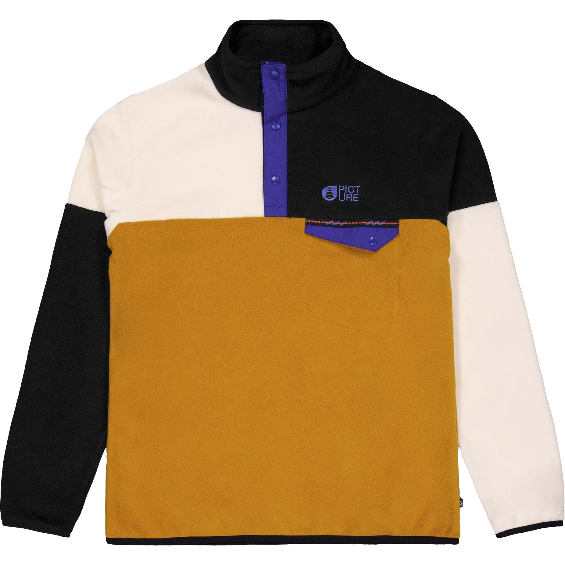 Picture Arcca Fleecepullover Herren honey