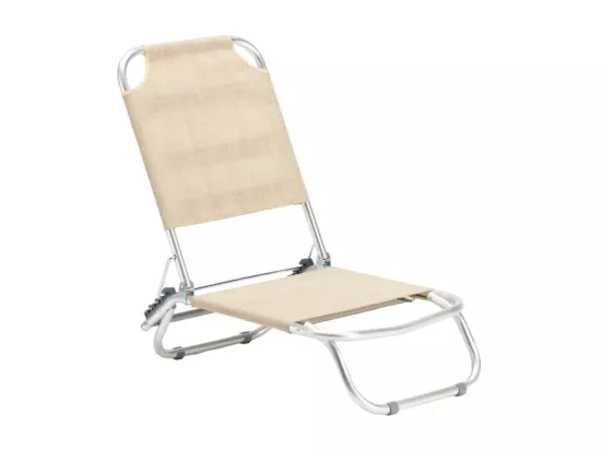 Chaise de plage pliante transat de piscine solide BAY
