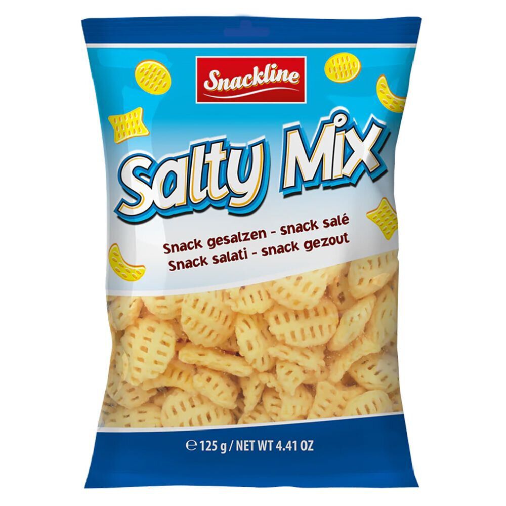 Snack salé à base de pommes de terre croustillantes - 125g
