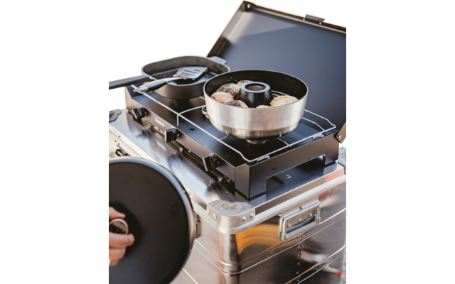 Enders Vamo Mobiler Camping Backofen inkl. Aufbackgitter & Thermometer