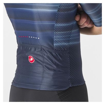 Maillot Manches Courtes Castelli Climber's 3.0 SL2 Bleu