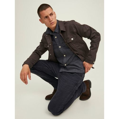 Jack & Jones - 12217122 TIM FRANKLIN-BLACK DENIM Negro