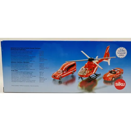 SIKU 7509 Feuerwehr Set 1:55