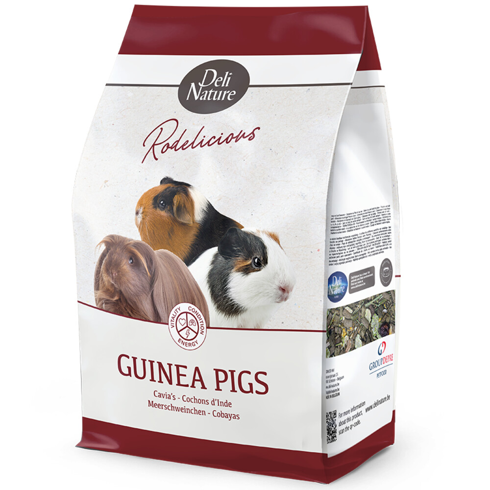 Deli Nature Rodelicious Cavia's 2,5 kg