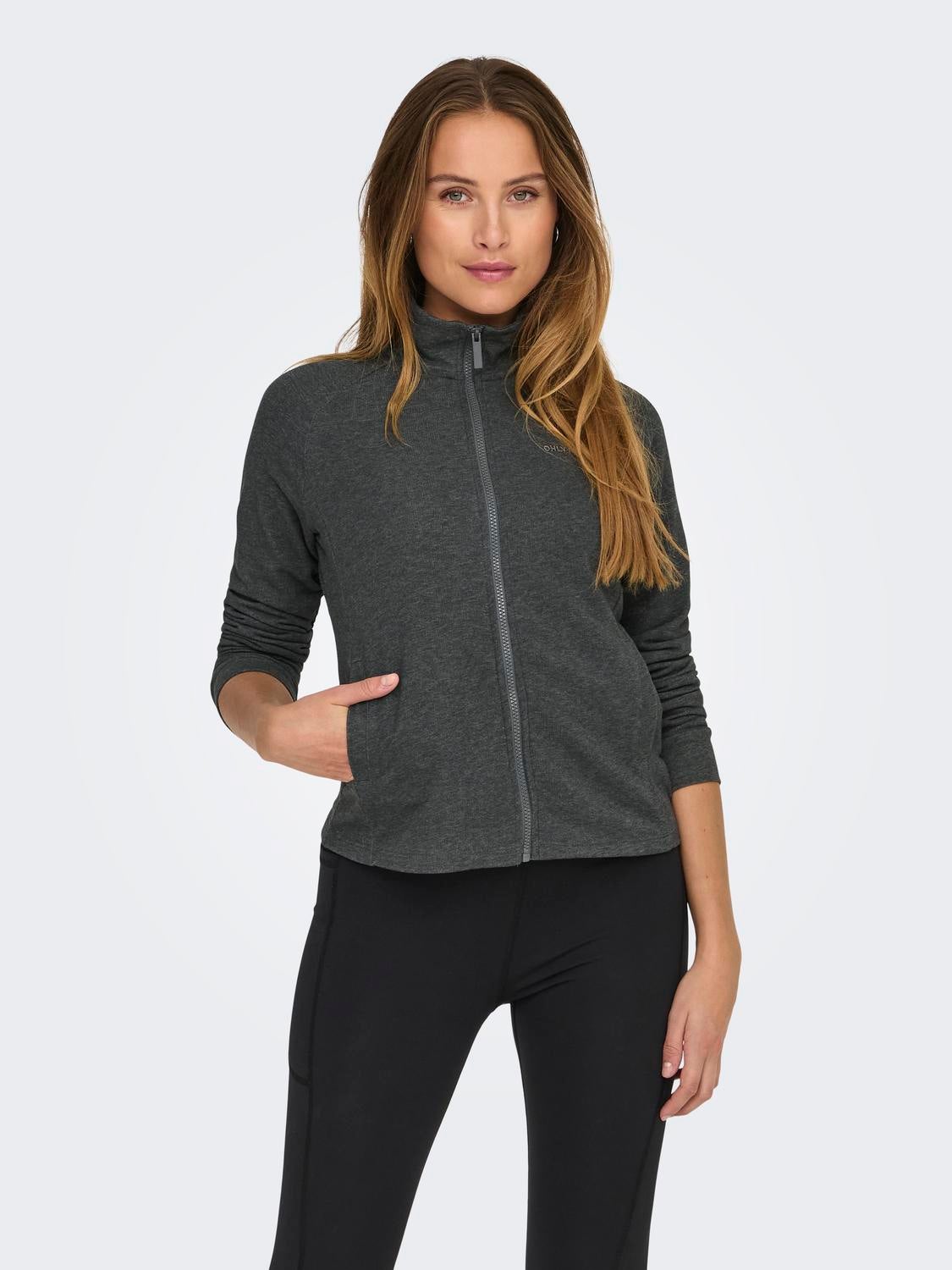 ONPMELINA Sweatshirt Dark Grey Melange