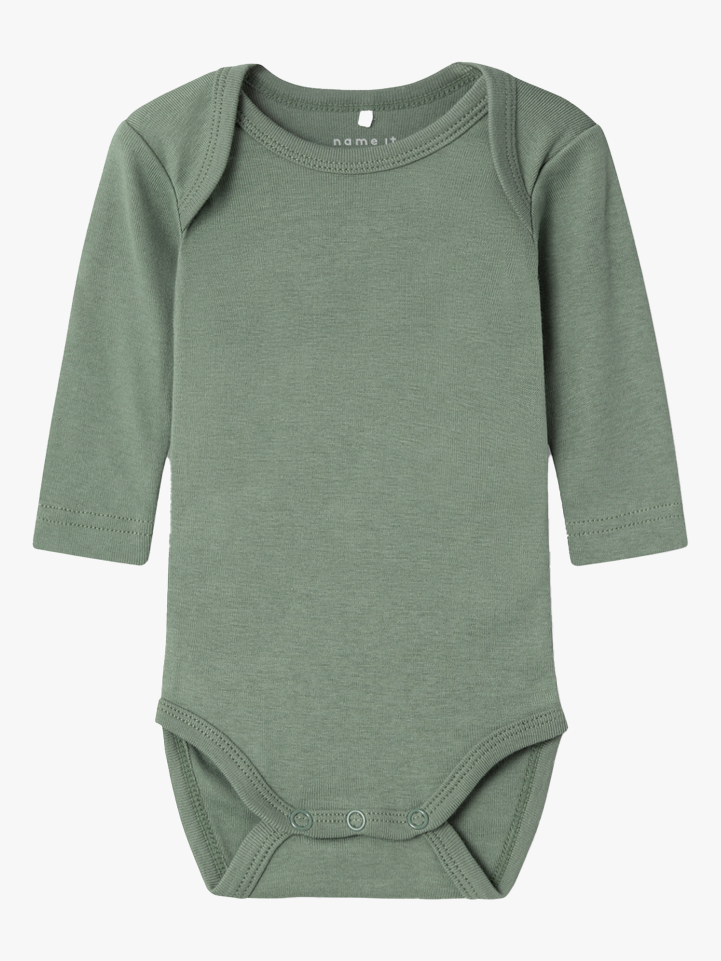 Body 2P Long Sleeve Wild Lime Dino