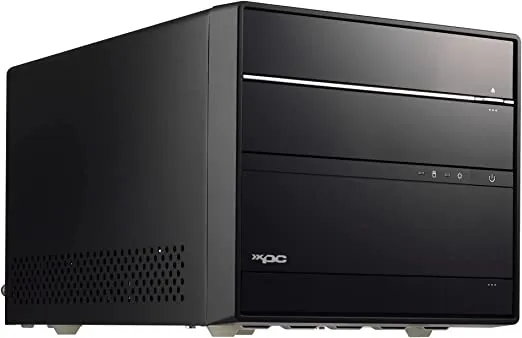 Shuttle XPC cube SH570R6 Plus - Barebone - mini PC LGA1200 sokkel - Intel H570 - uden CPU - RAM 0 GB - Gigabit Ethernet - sort