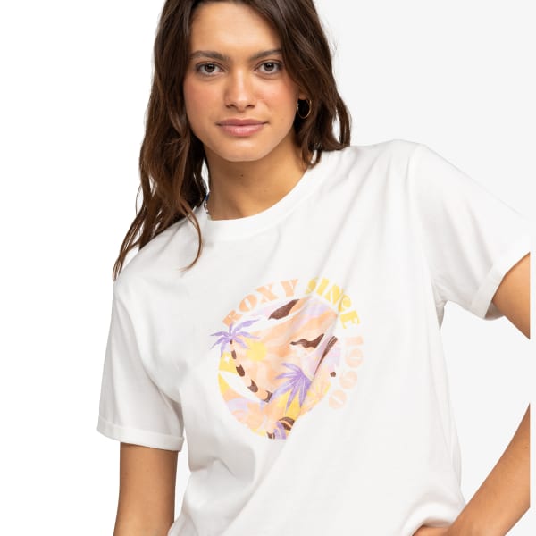 T-shirt ROXY SUMMER FUN B W SNOW WHITE