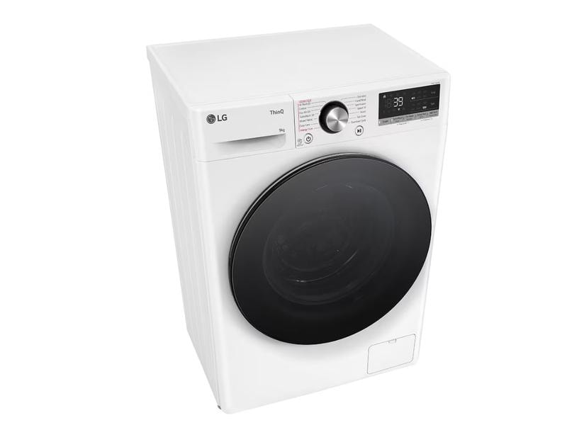 LG Waschmaschine F2V7SLIM9 Links Frontloader mit 9 kg Ladekapazität