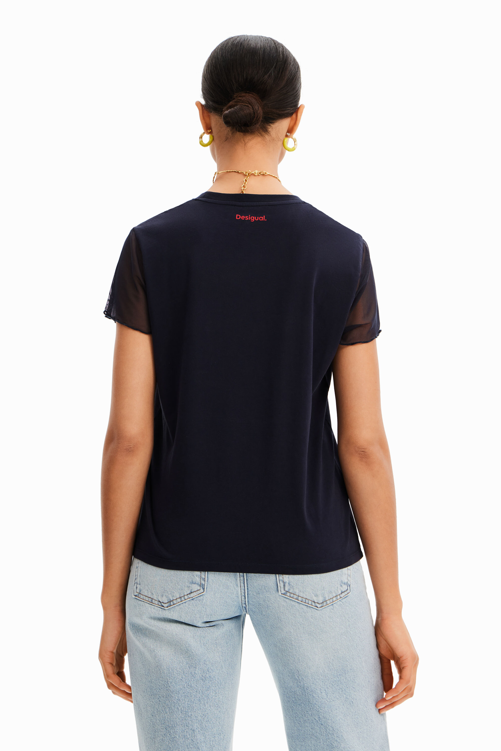 T-shirt cœur arty