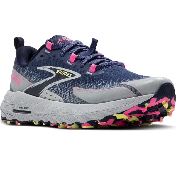 Chaussure trail BROOKS W CASCADIA 18 OCEANA/PEARL BLUE/PINK
