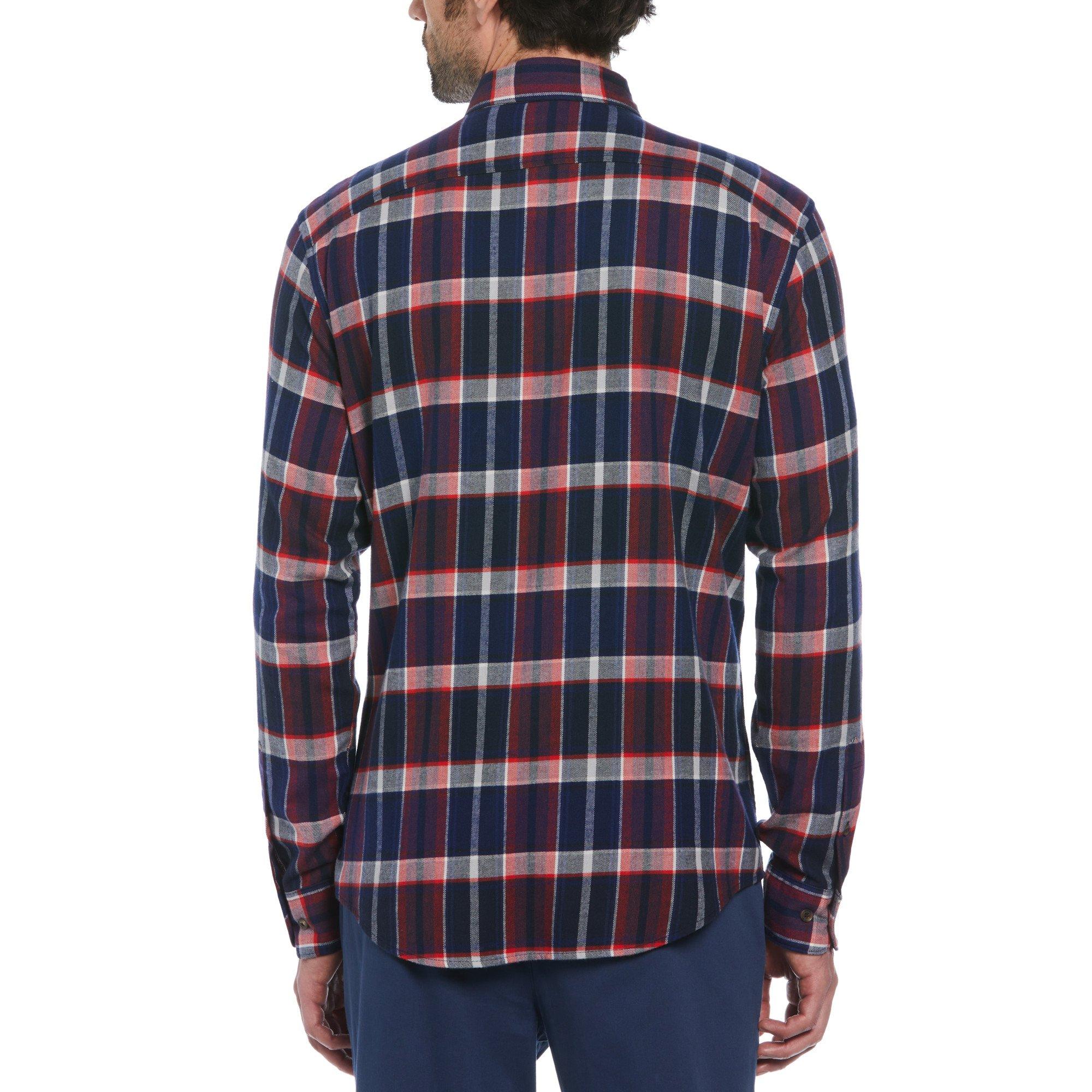 Original Penguin Long Sleeve Patterned Shirt