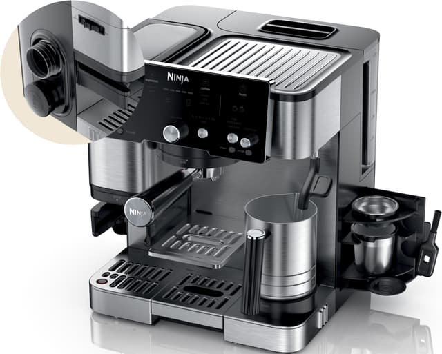 Ninja Luxe Cafe Essential espressomaskine ES501EU (sølv)
