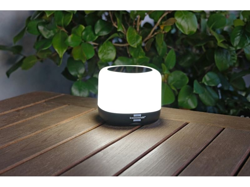 Brennenstuhl Campinglampe LED Bügel, Li-Ion-Akku, IP44, 400 Akku Campingleuchte