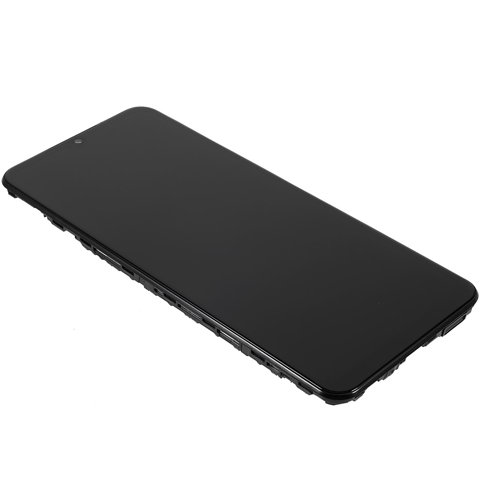 (OEM) Samsung Galaxy A13 Ersatzdisplay LCD Touchscreen Digitizer mit Rahmen Bildschirm Reparatur – Schwarz