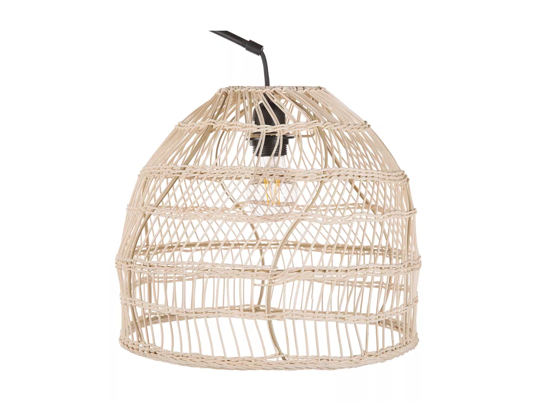 Lampadaire GUAVIARE Rotin Beige