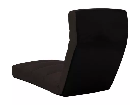 Prolenta Premium - Chaise pliable de sol Marron Similicuir